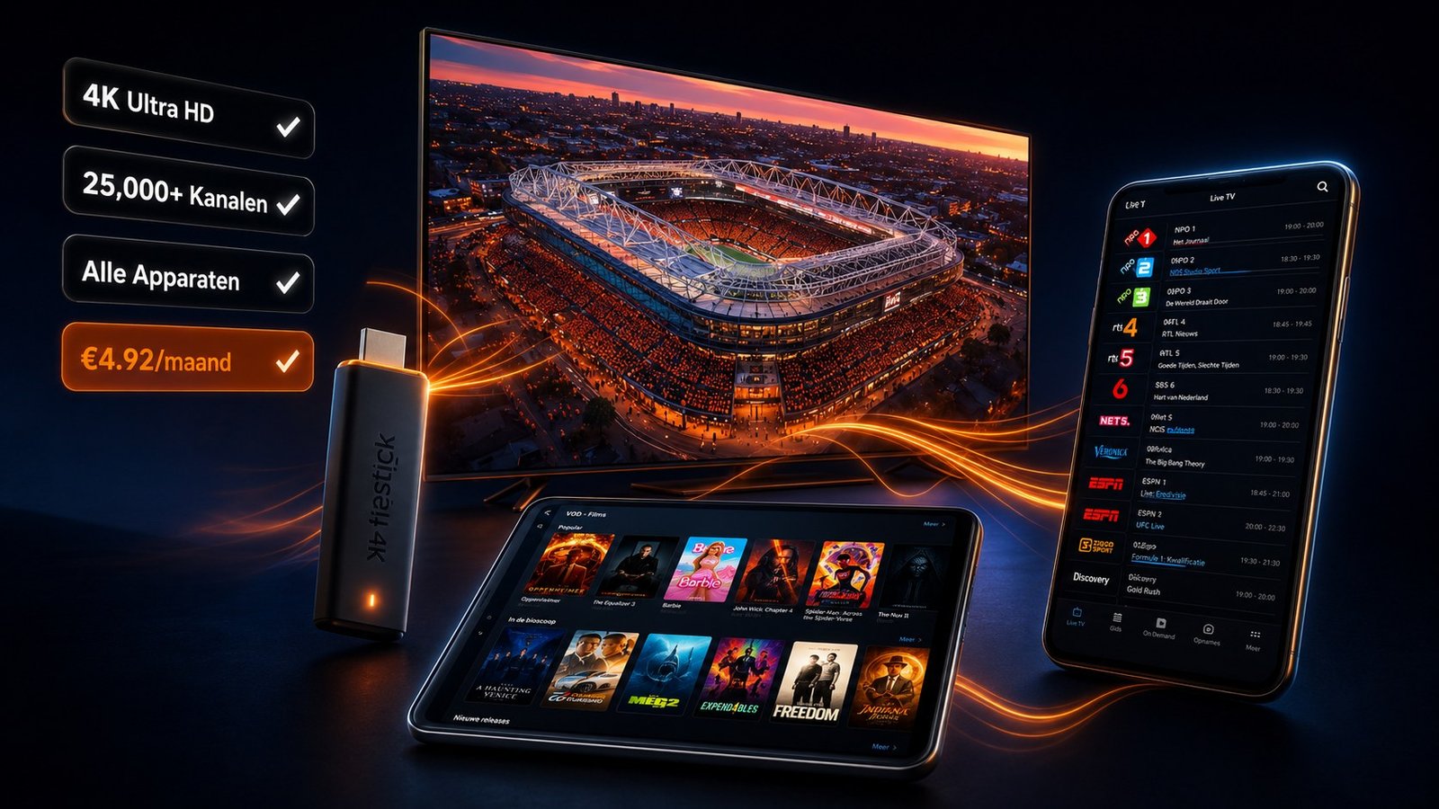 beste iptv nederland 4k service 2026
