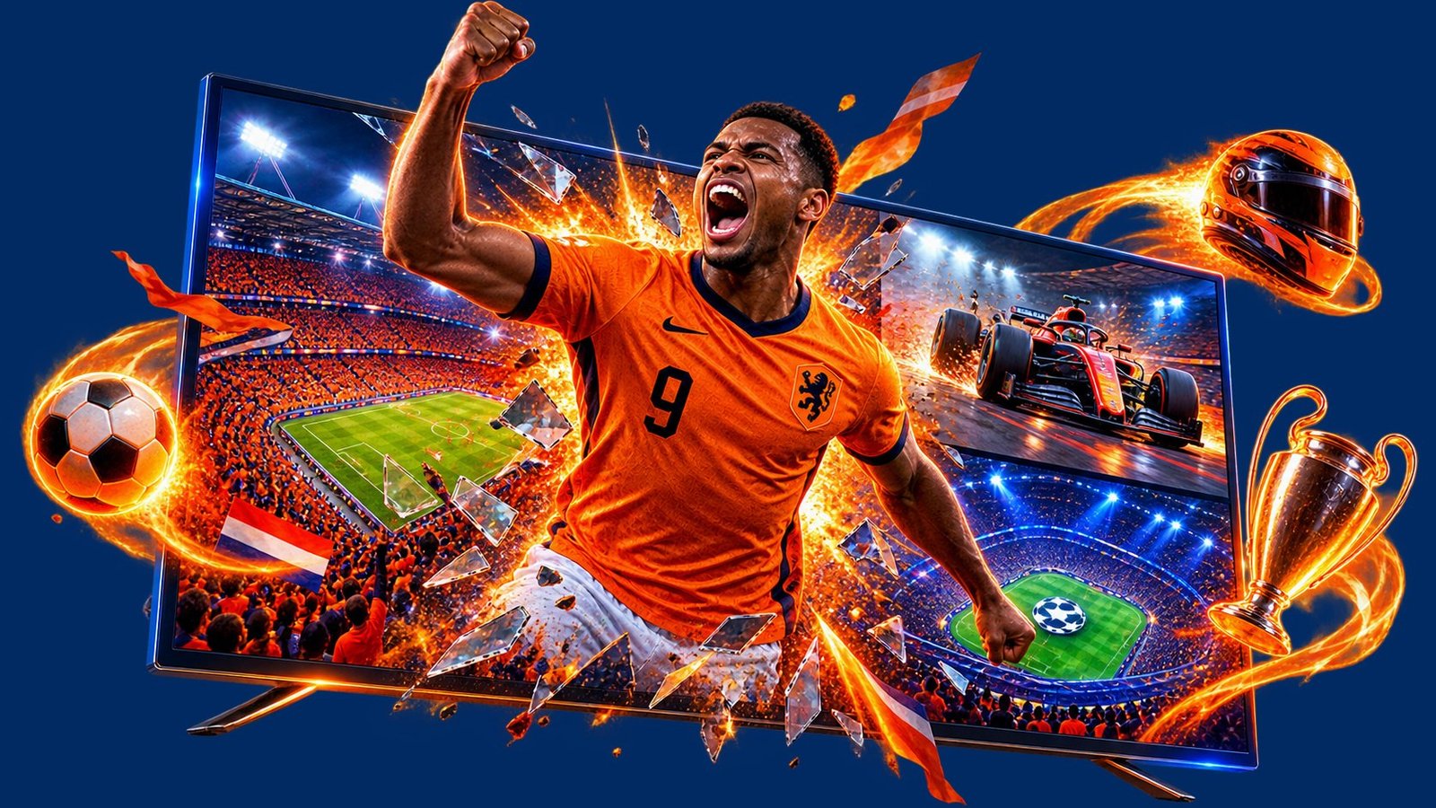De Beste IPTV Nederland voor Sport — Eredivisie, F1 & Champions League